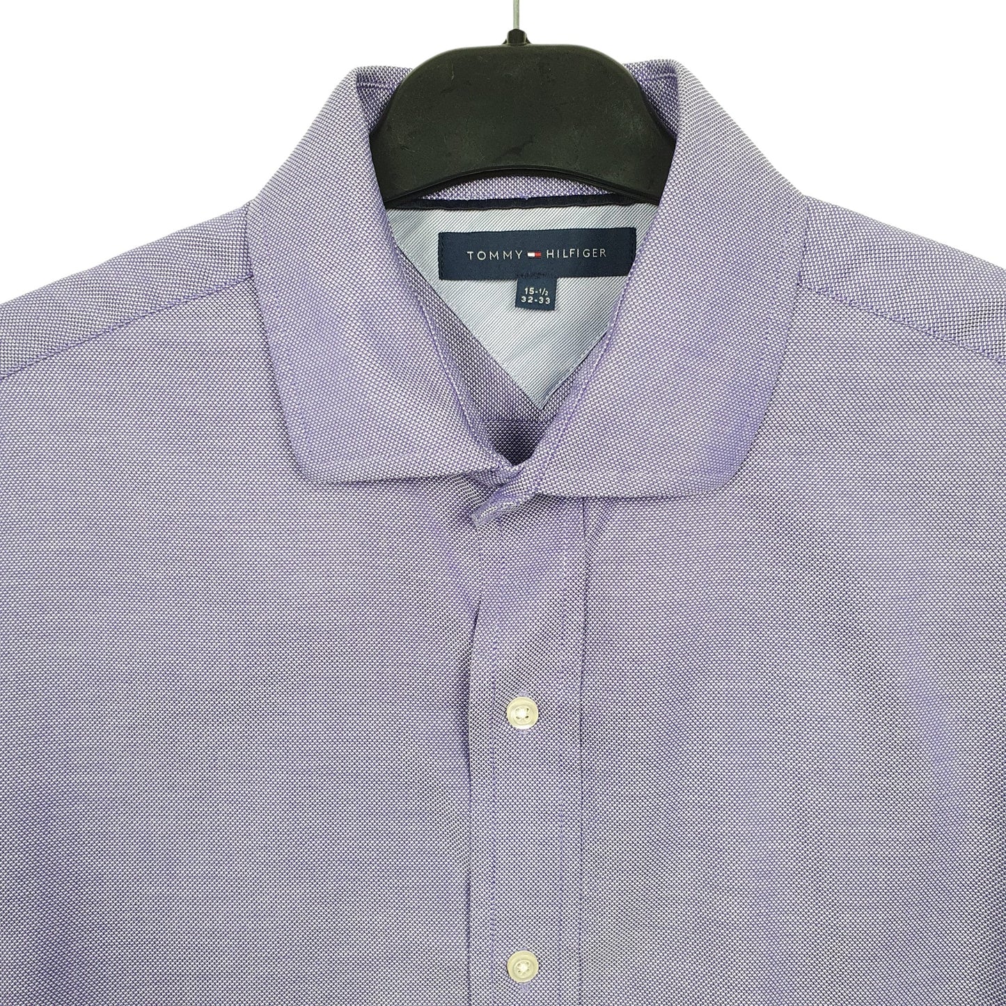Tommy Hilfiger Long Sleeve Regular Fit Shirt Purple