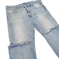 Mens Blue Levis White Oak Cone Denim 527 JeansW36 L30