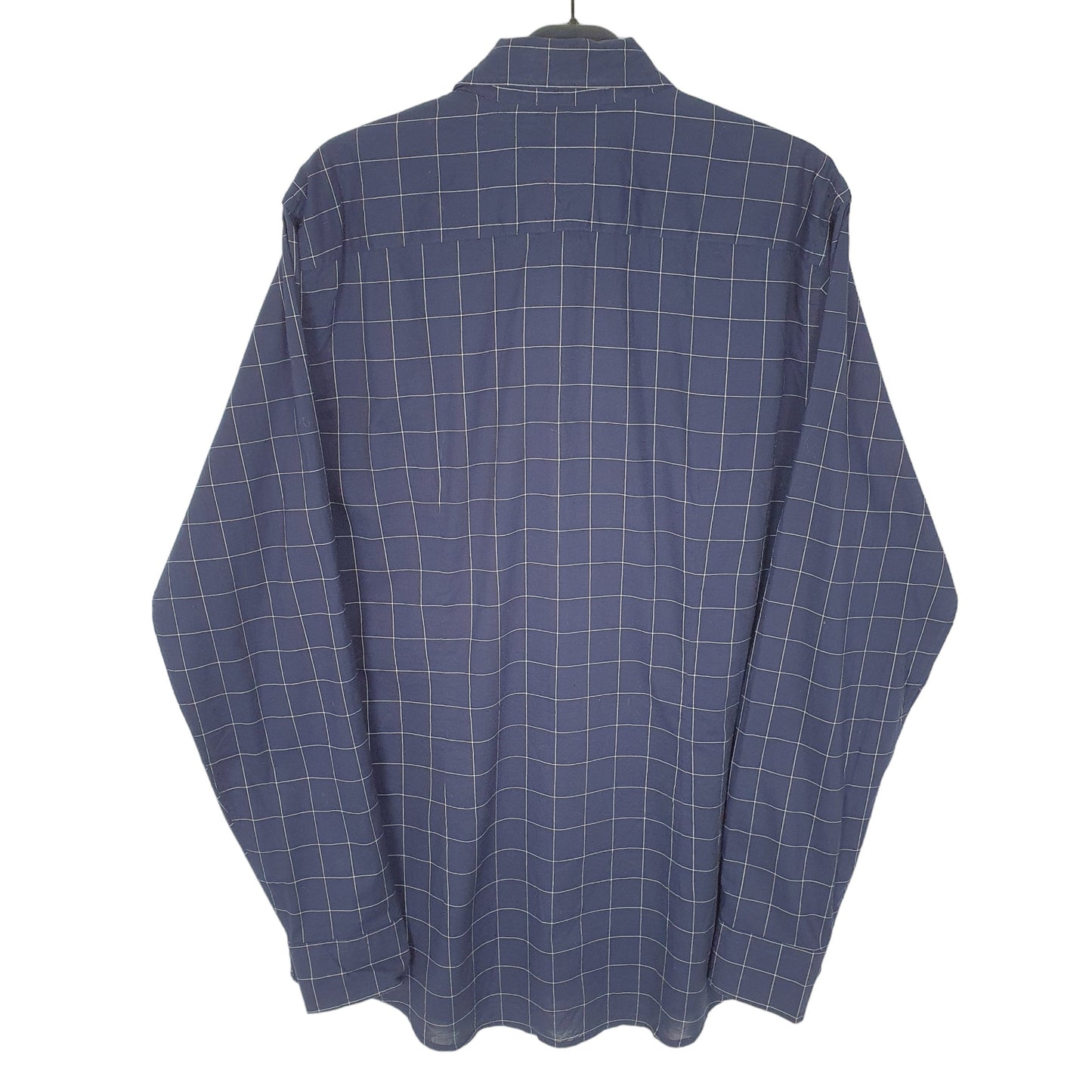 Tommy Hilfiger Long Sleeve Slim Fit Check Shirt Navy
