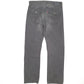 Levis 514 Straight Fit 1990's Jeans W34 L32 Grey