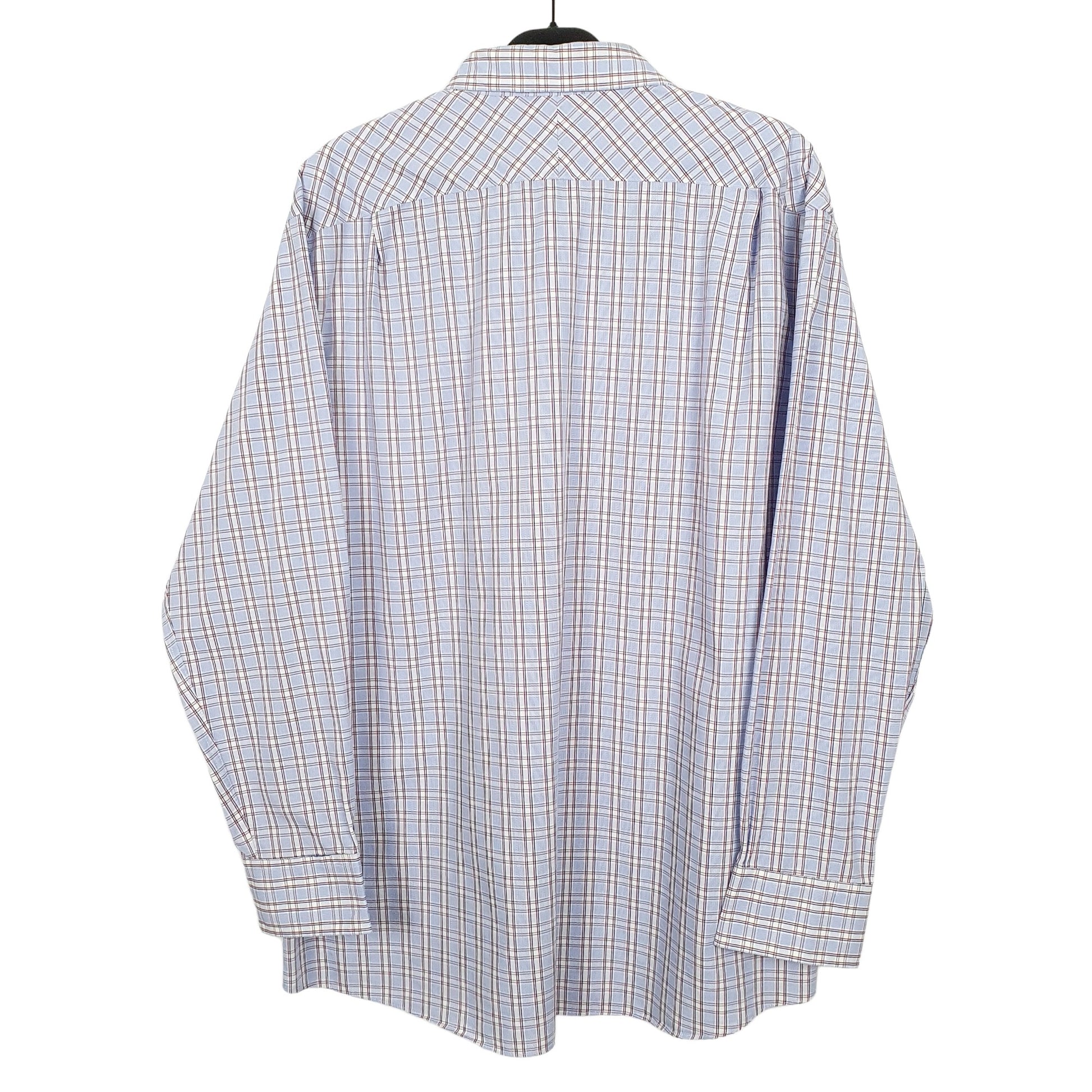 Tommy Hilfiger Long Sleeve Regular Fit Check Shirt Blue