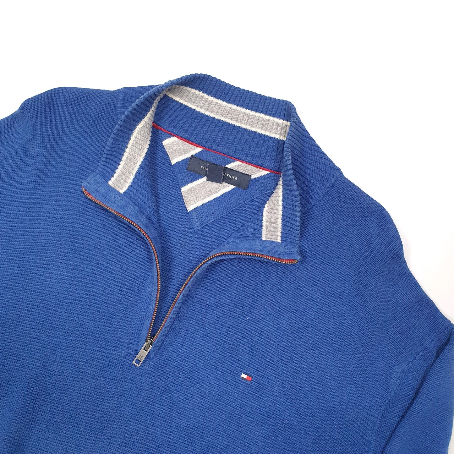 Tommy Hilfiger Quarter Zip XL Blue