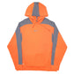 Mens Orange Nike Active Sport Running Hoodie Jumper