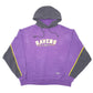 Mens Purple Reebok Baltimore Ravens American Football Hoodie Jumper