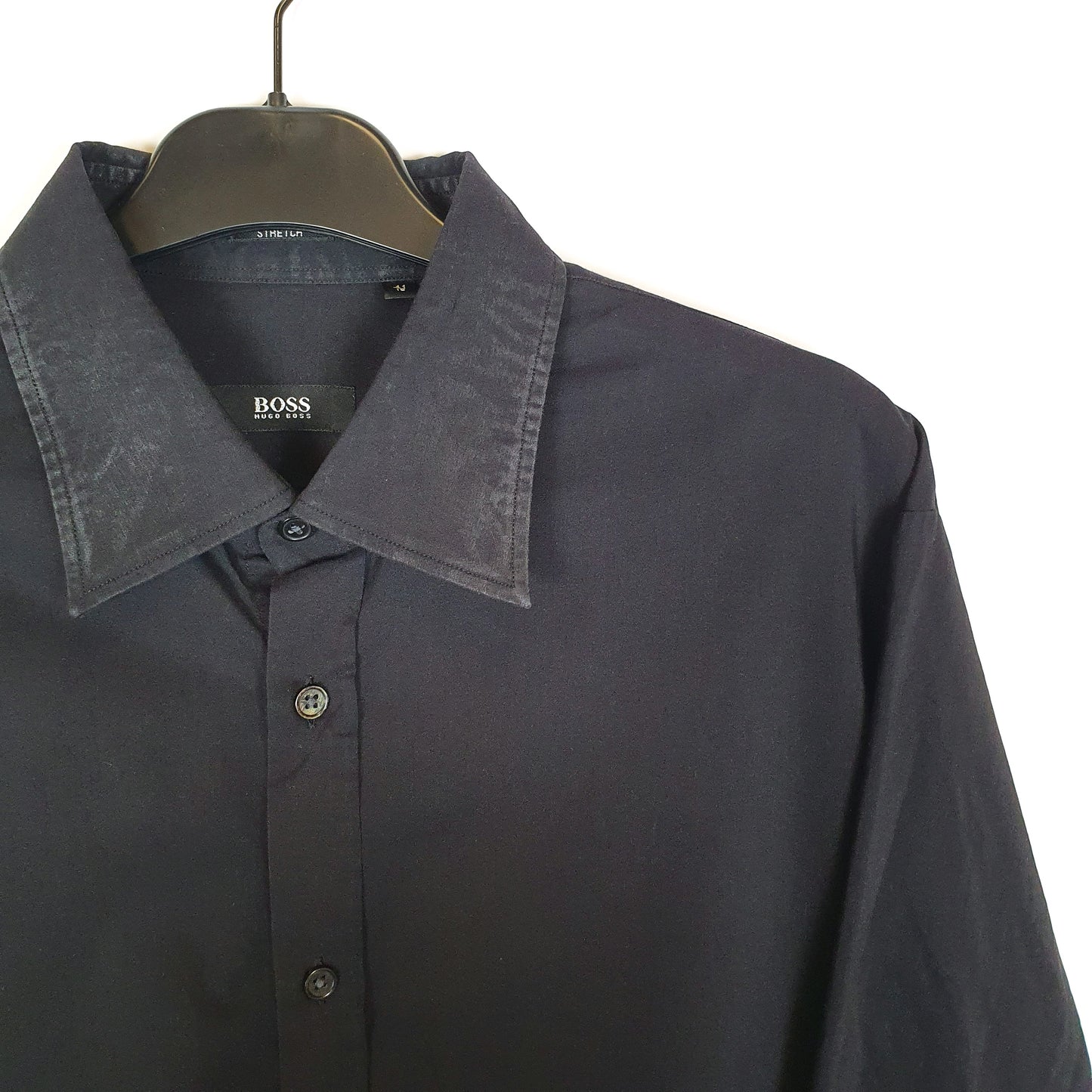 Hugo Boss Long Sleeve Regular Fit Shirt Black