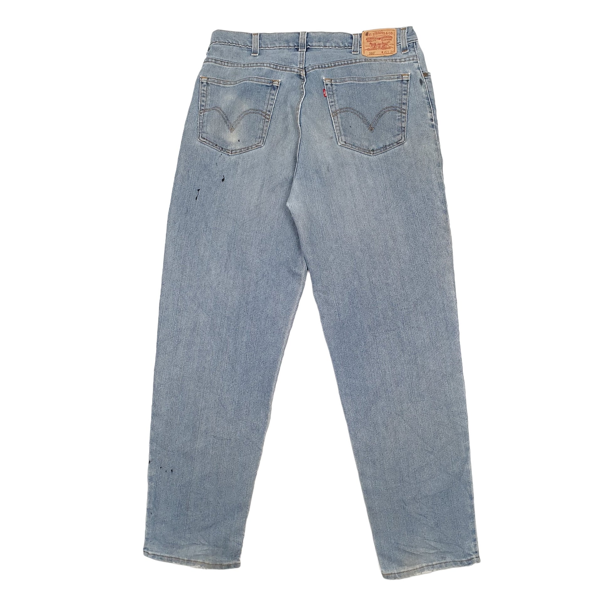 Levis 560 Loose Fit Jeans W40 L34 Blue