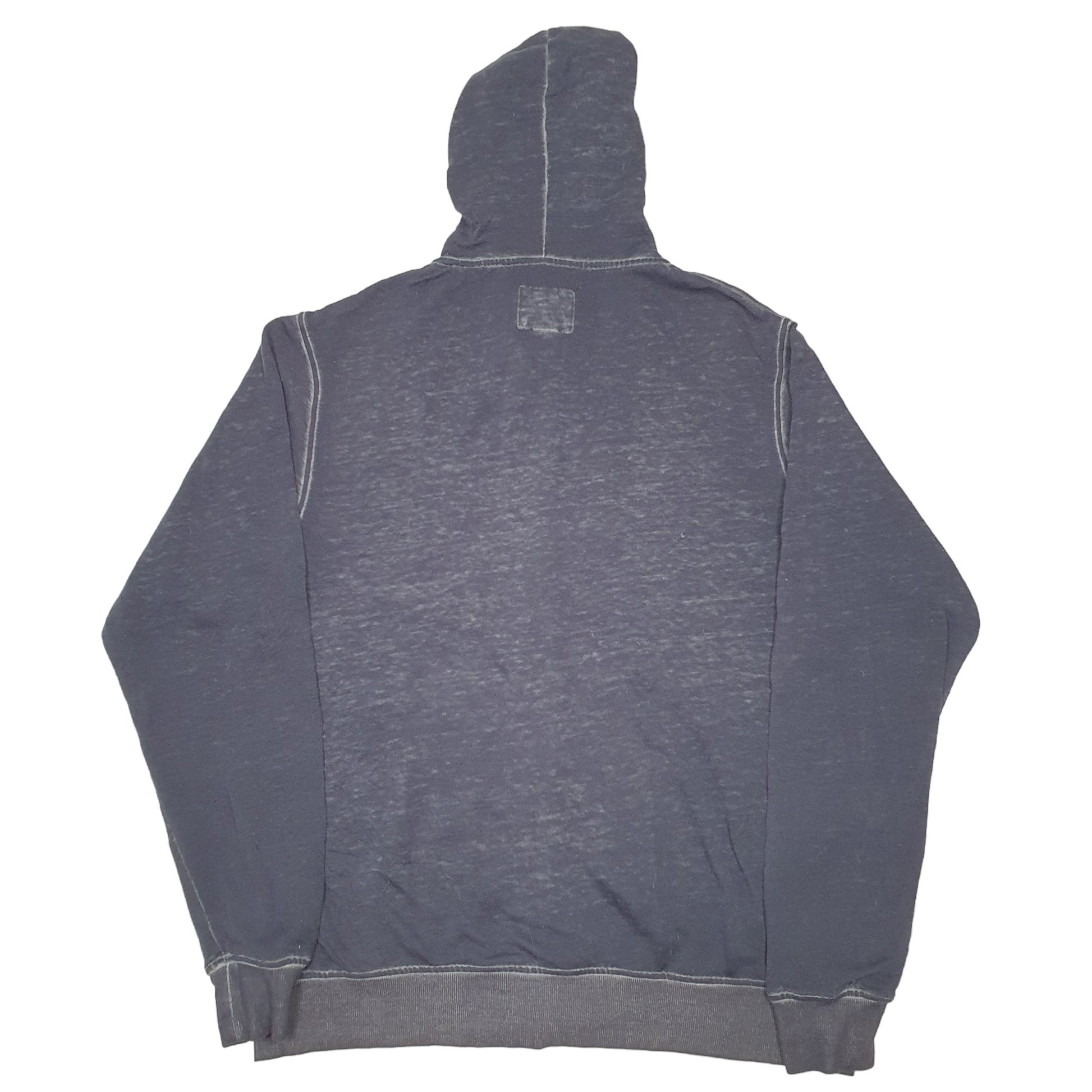 Mens Navy Hard Rock Cafe Hoodie Orlando Full Zip Jumper