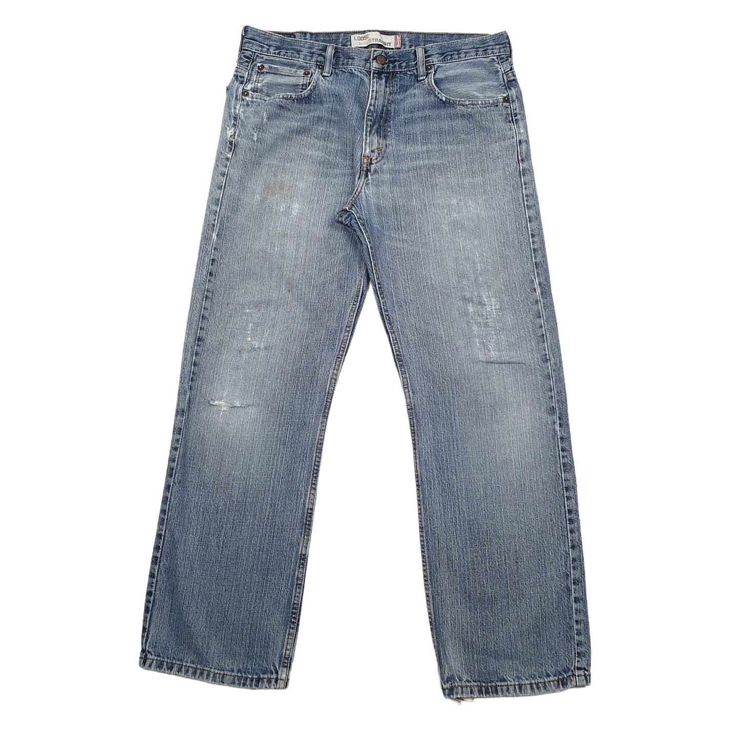 Levis 569 Loose Fit Jeans W33 L32 Blue