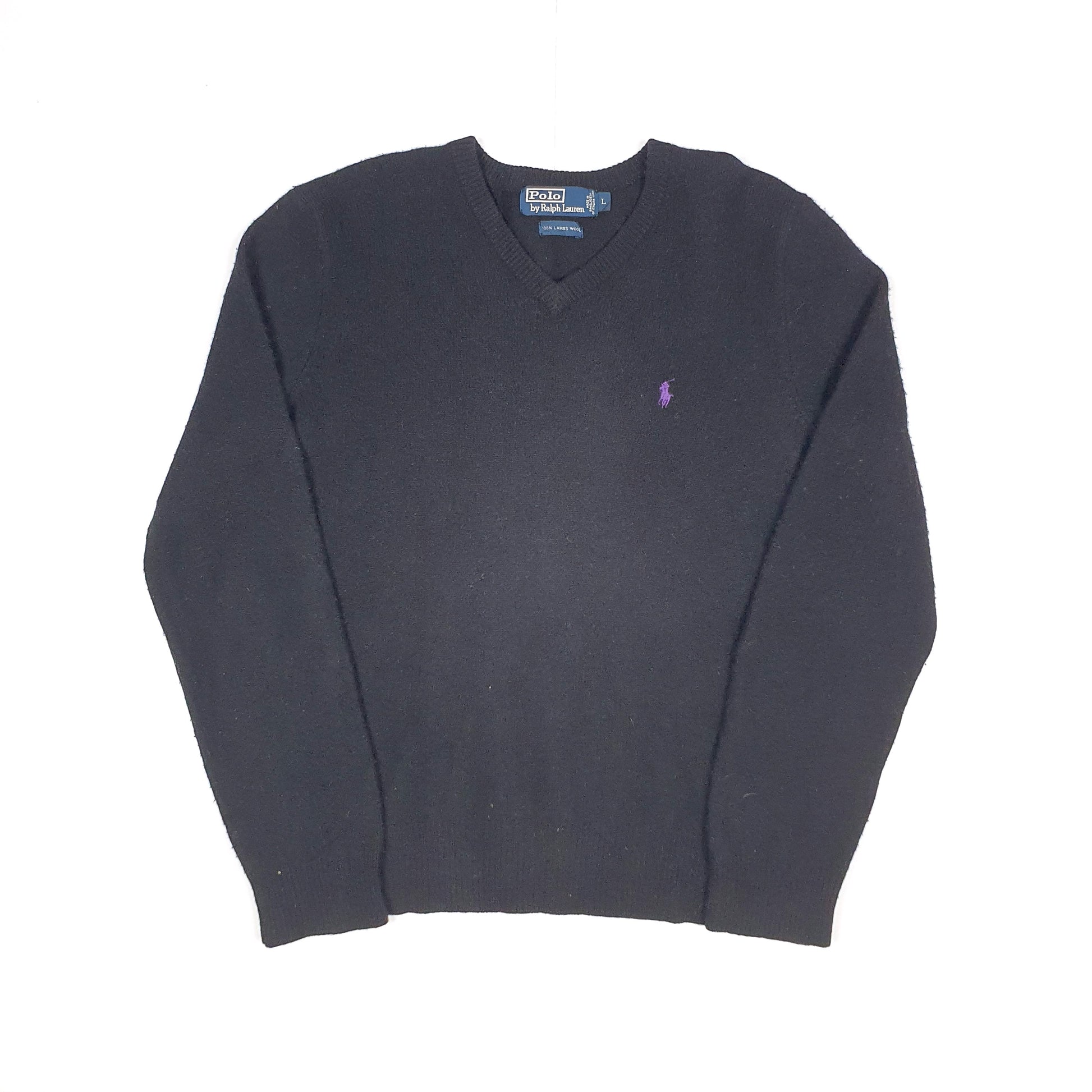 Black Polo Ralph Lauren Crewneck Jumper