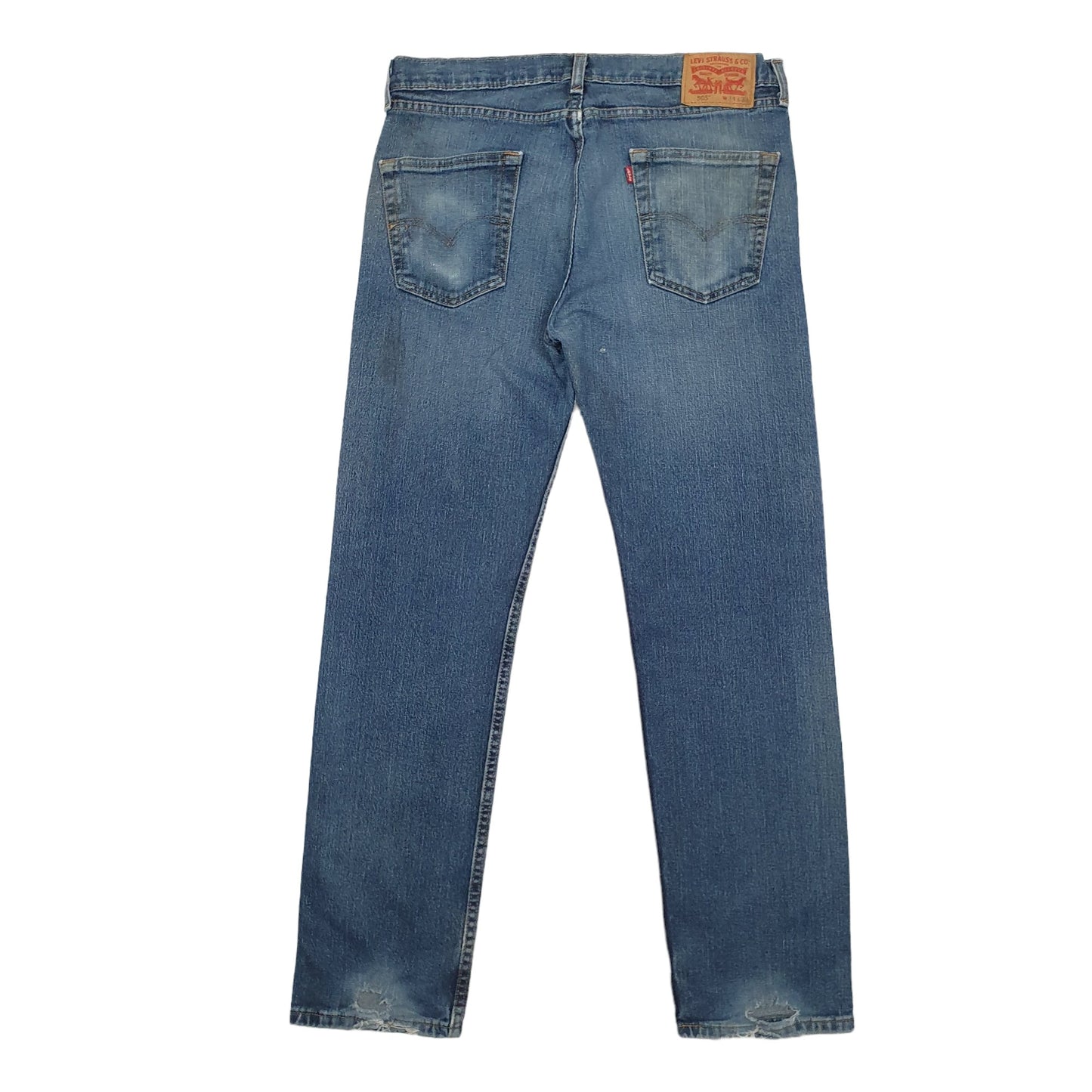 Levis 505 Regular Fit Jeans W34 L32 Blue