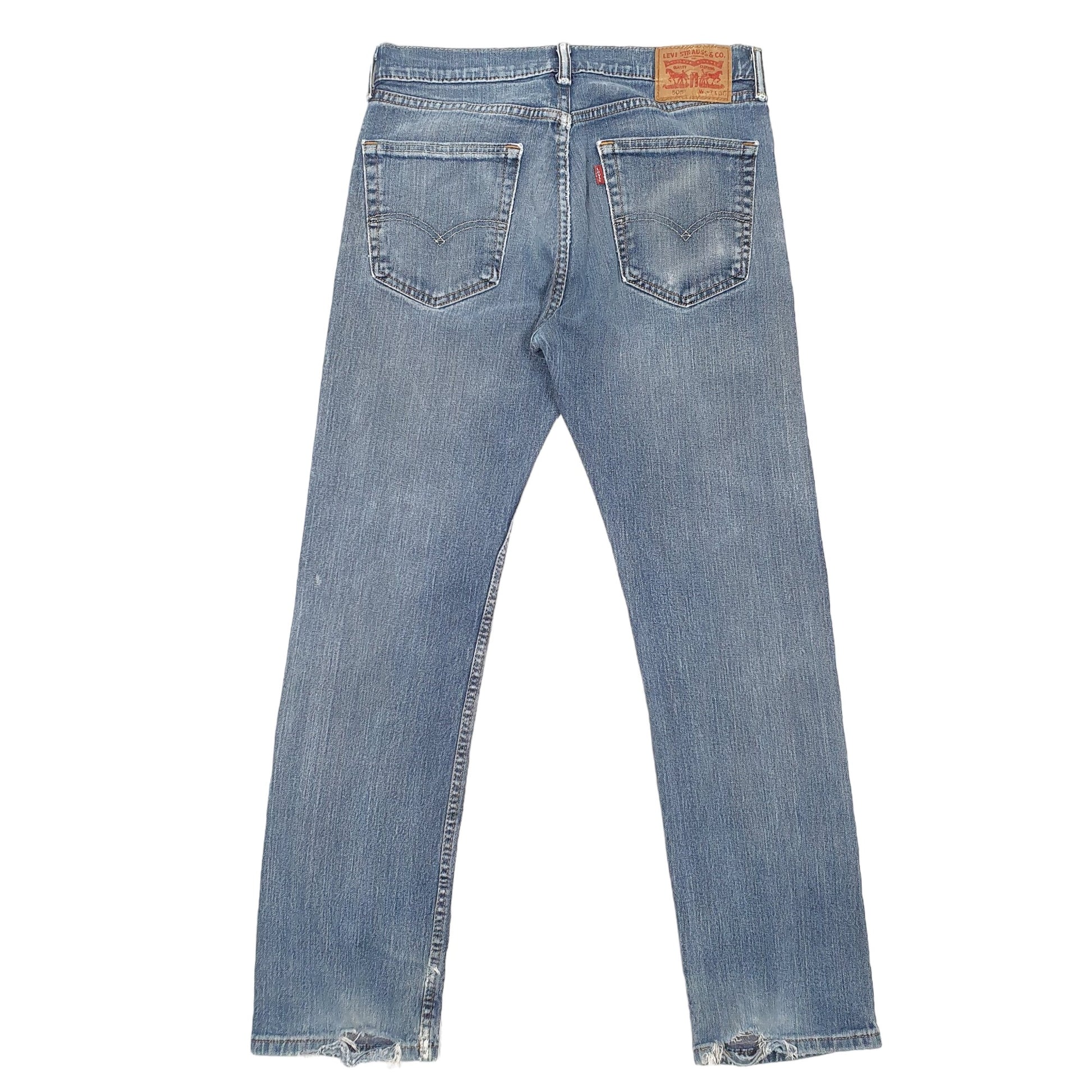 Mens Blue Levis  505 JeansW32 L30