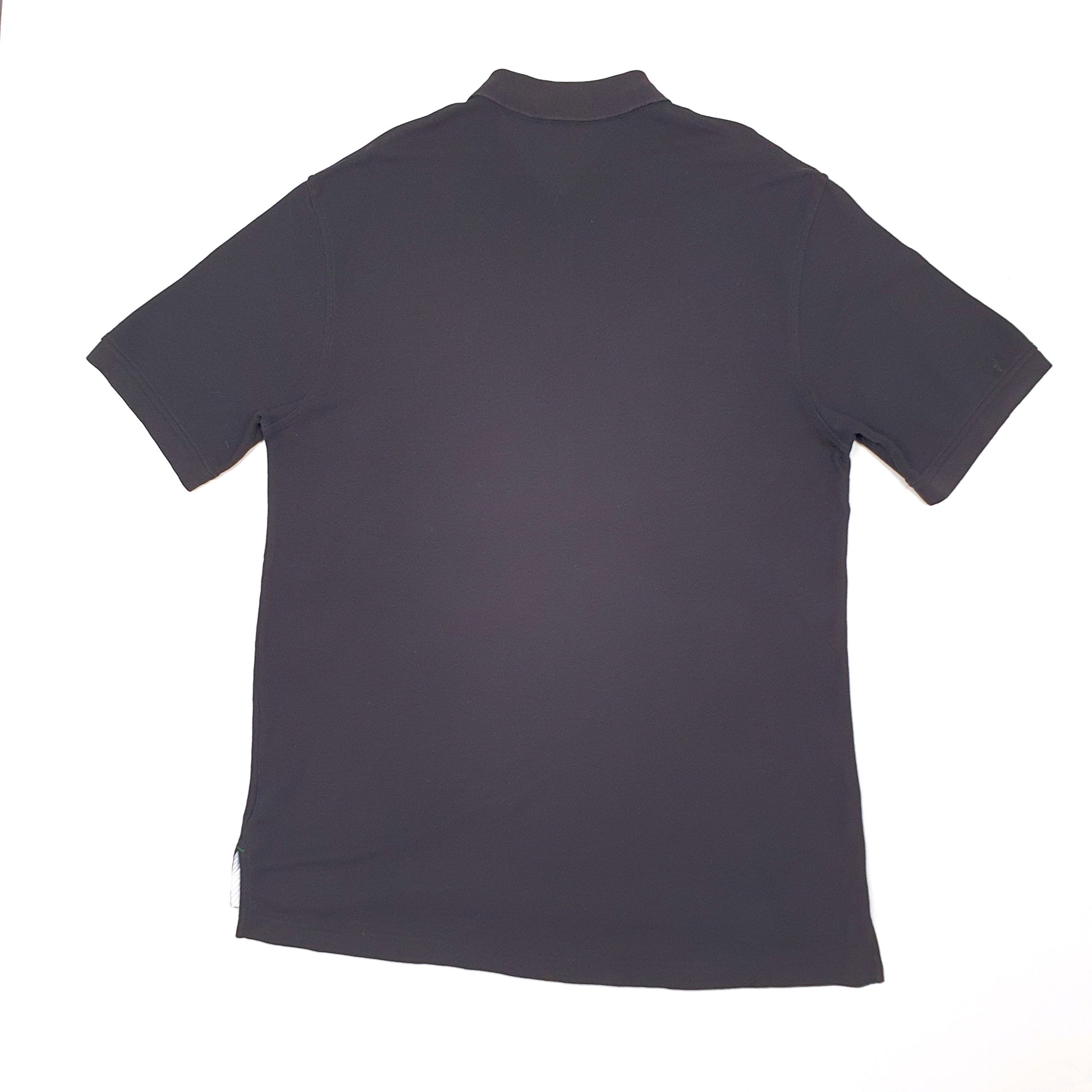 Mens Black Tommy Hilfiger  Short Sleeve Polo Shirt