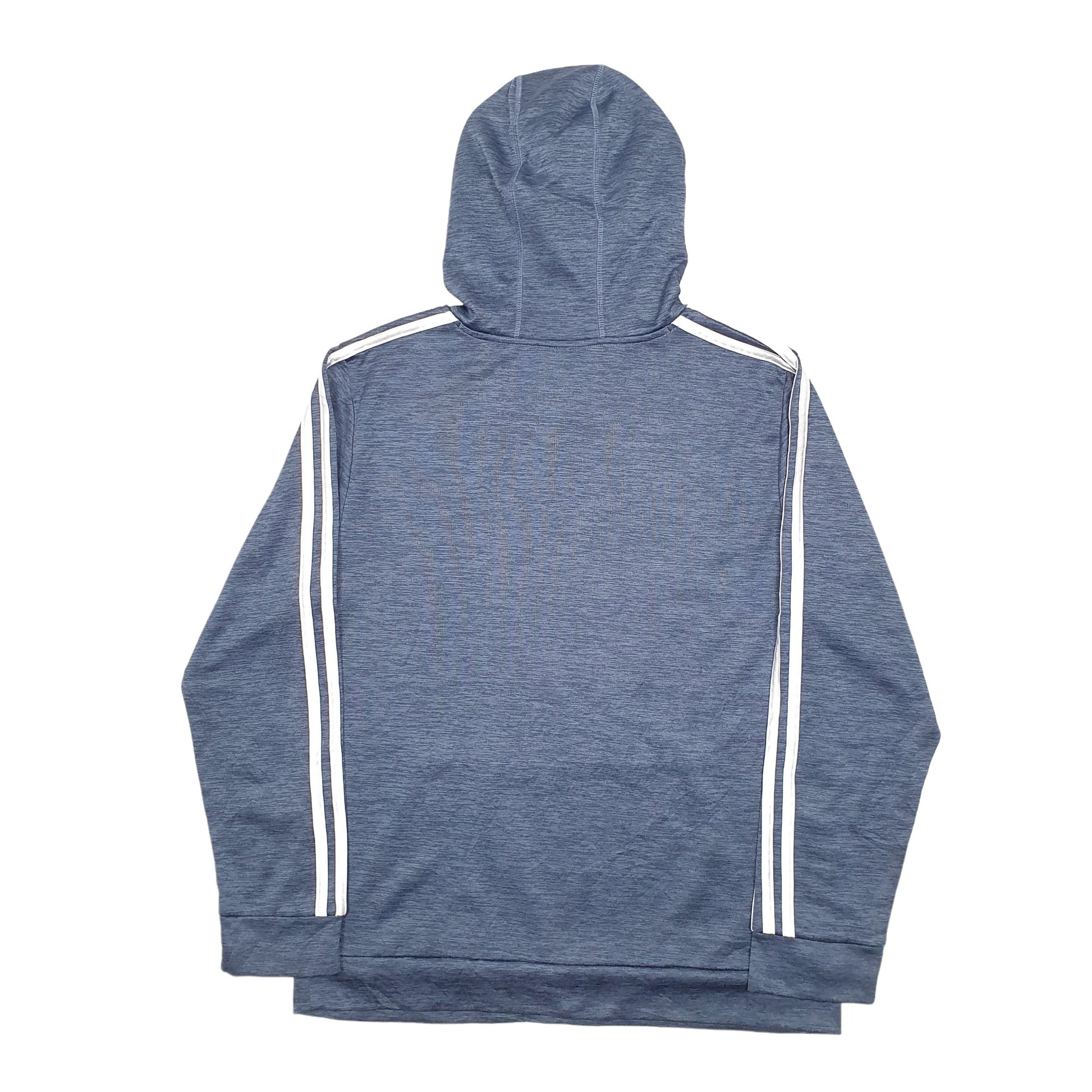 Womens Grey Adidas Spellout Hoodie Jumper