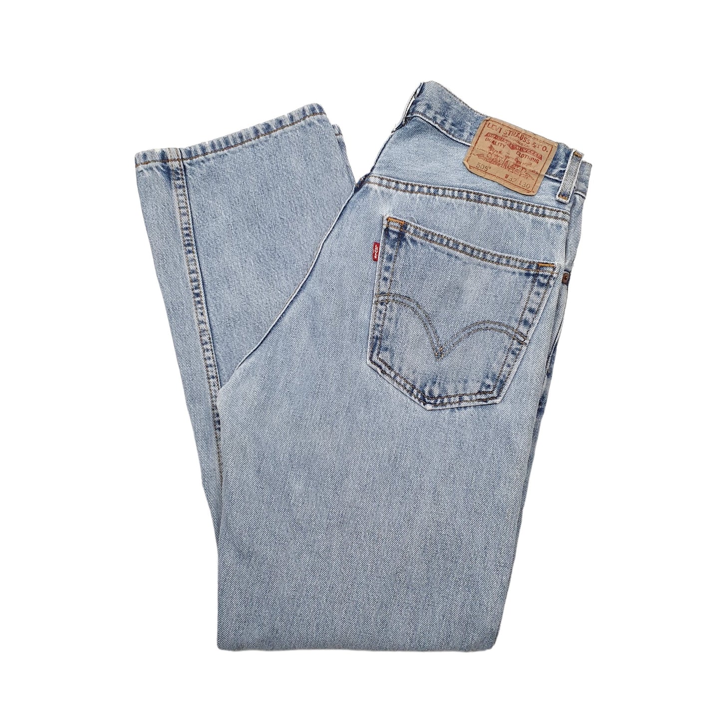 Levis 505 Regular Fit Jeans W32 L30 Blue