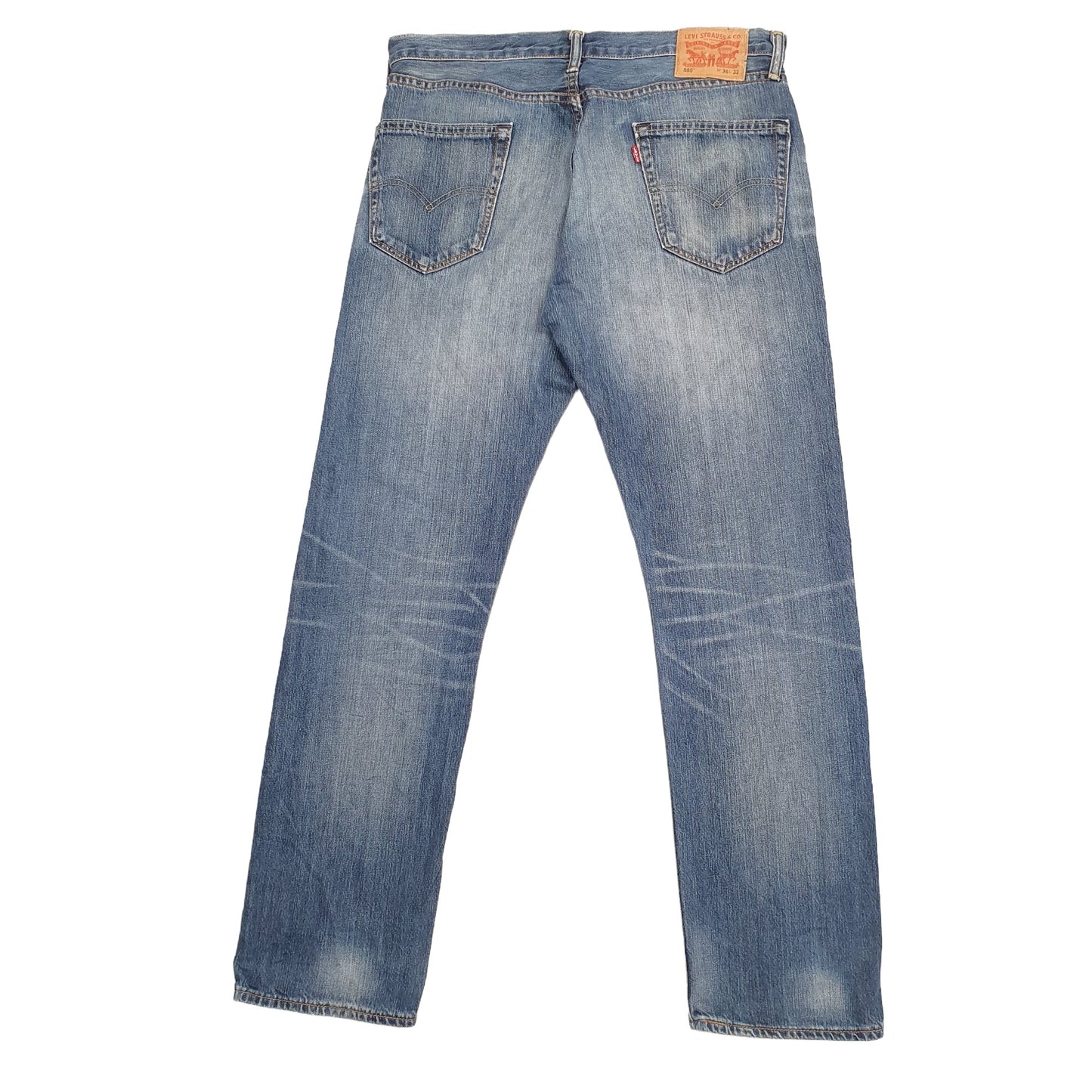 Mens Blue Levis  505 JeansW34 L32