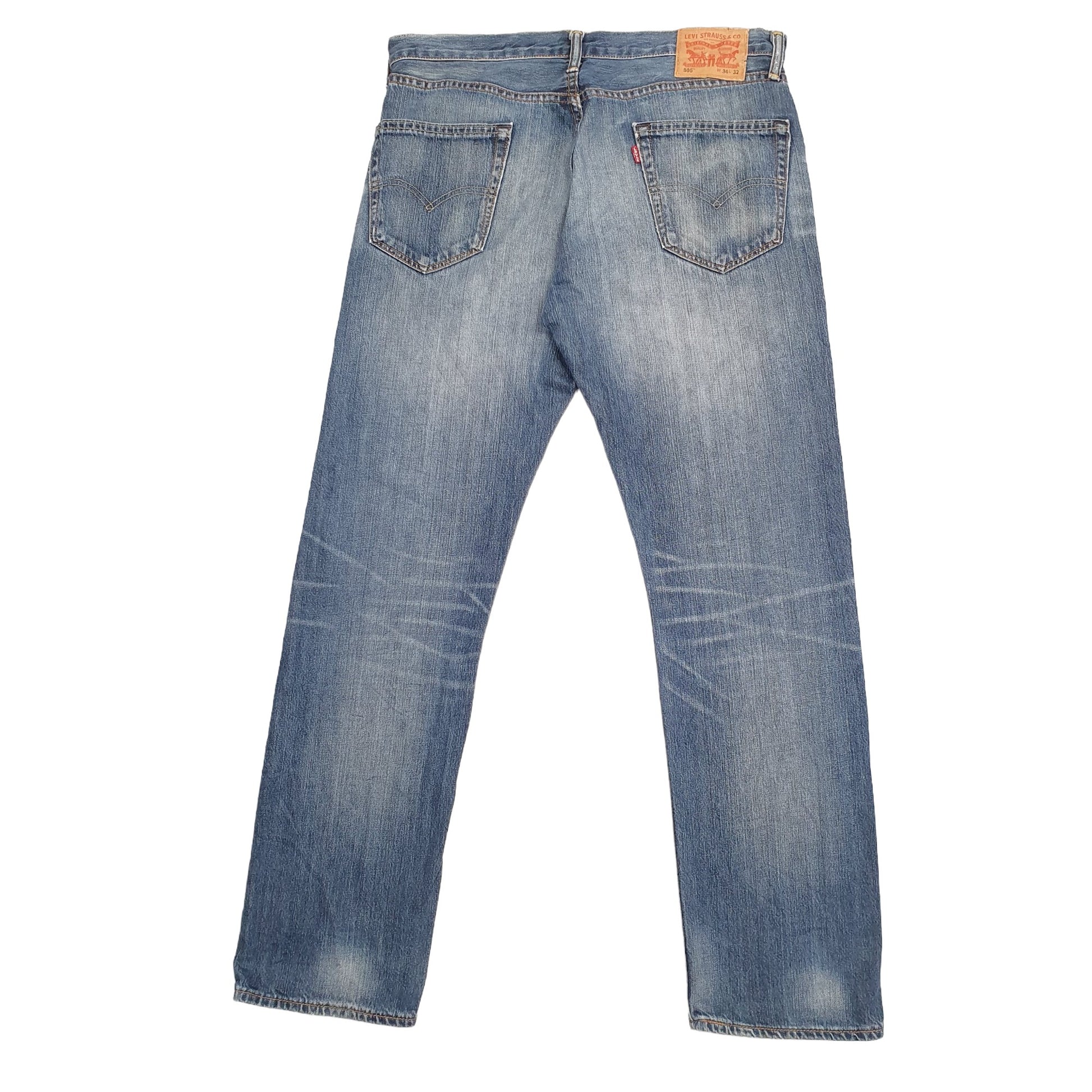 Mens Blue Levis  505 JeansW34 L32