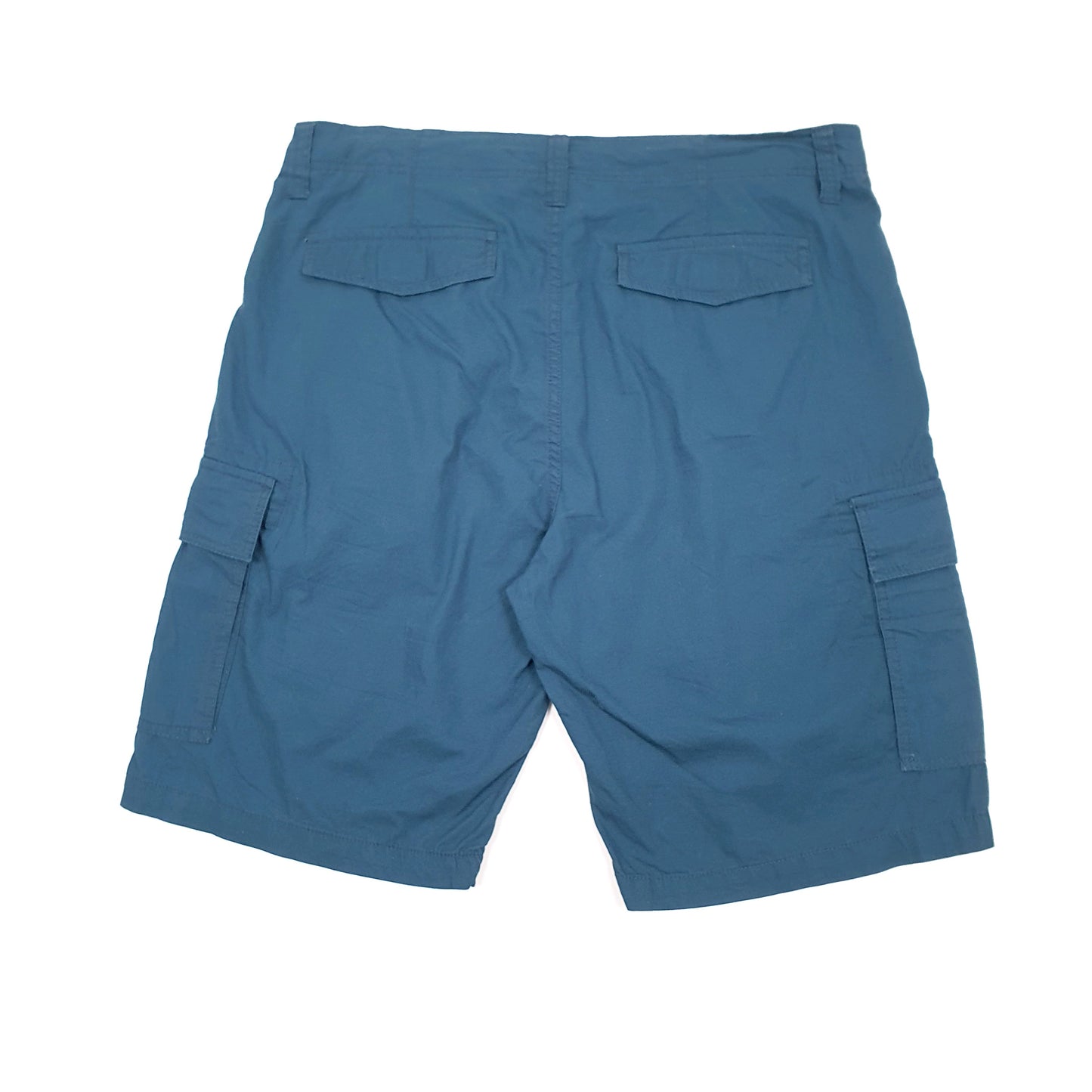 Rustic Blue Combat Blue Cargo Workwear Shorts W36
