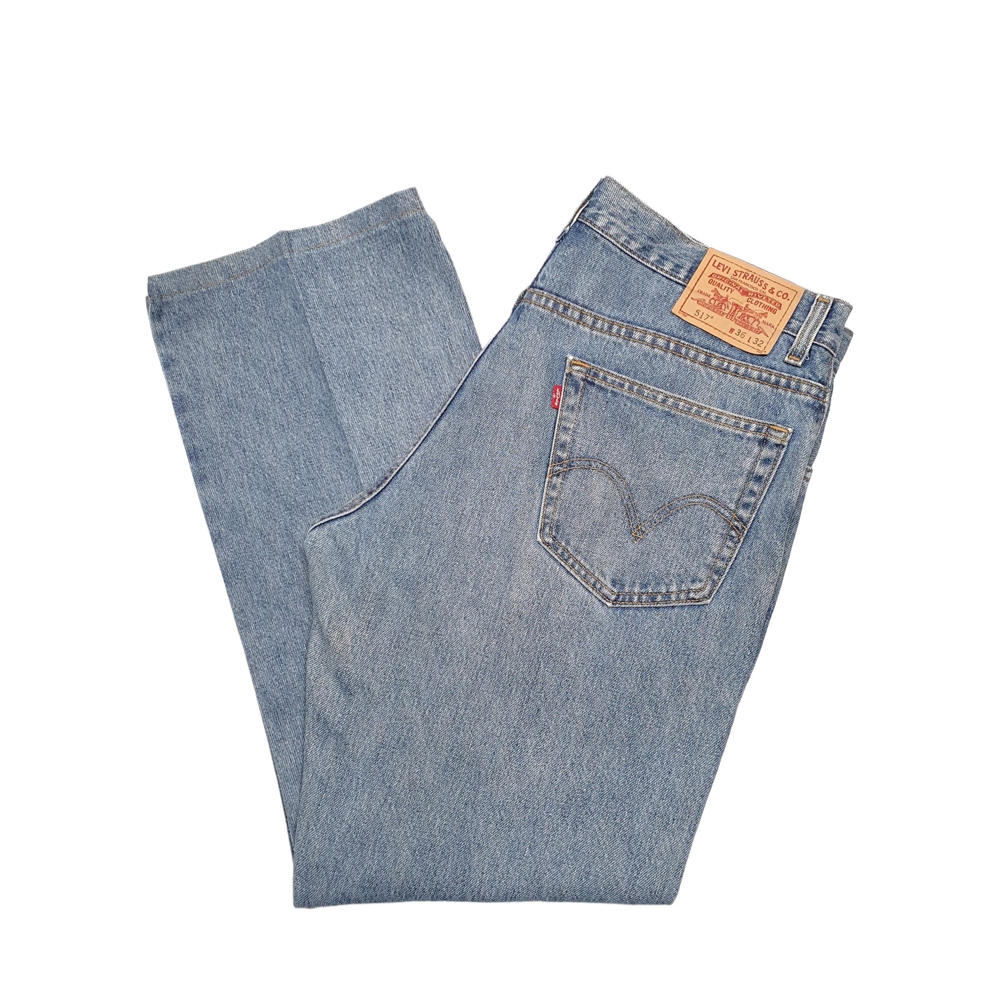 Mens Blue Levis  517 JeansW36 L32