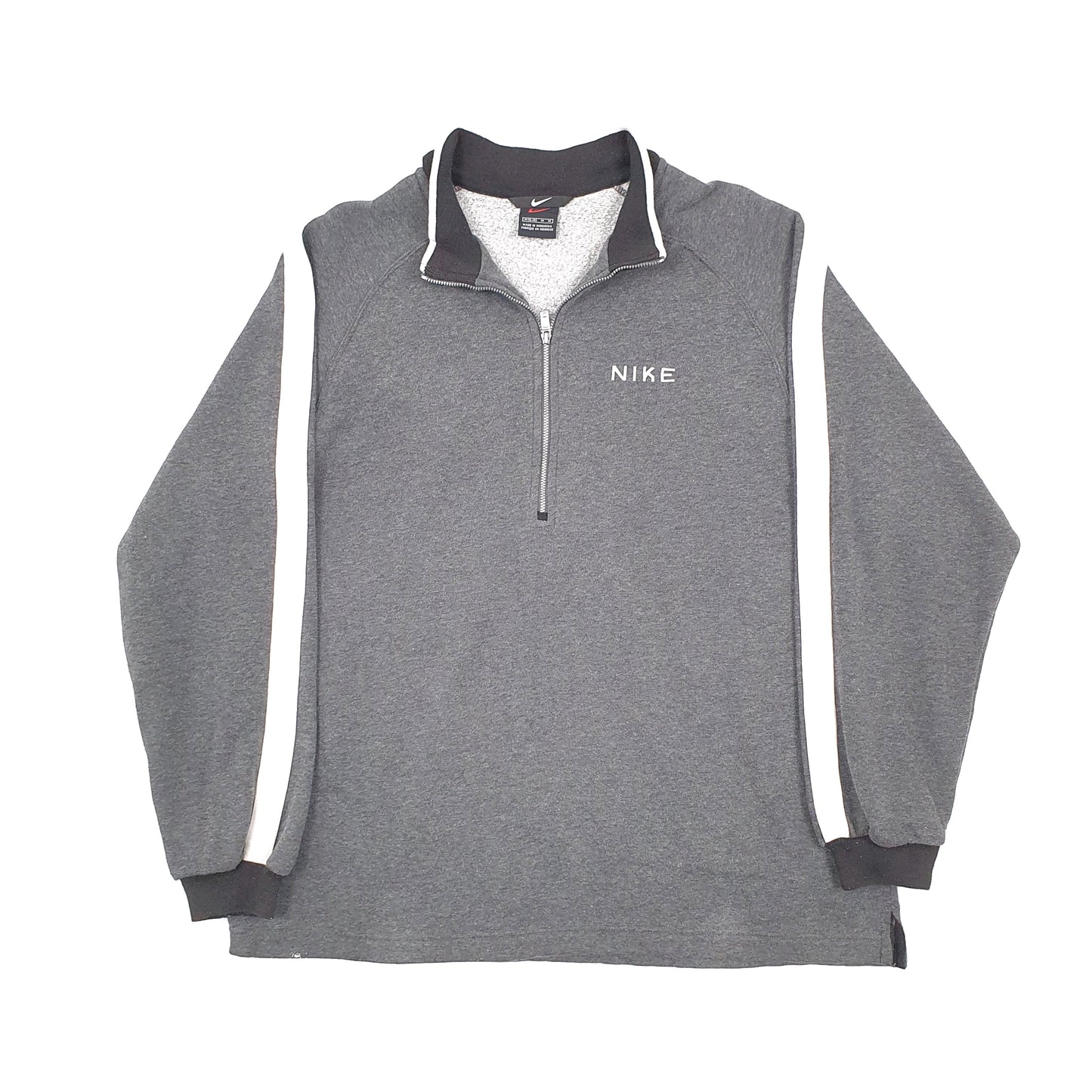 Nike Spellout Quarter Zip L Grey