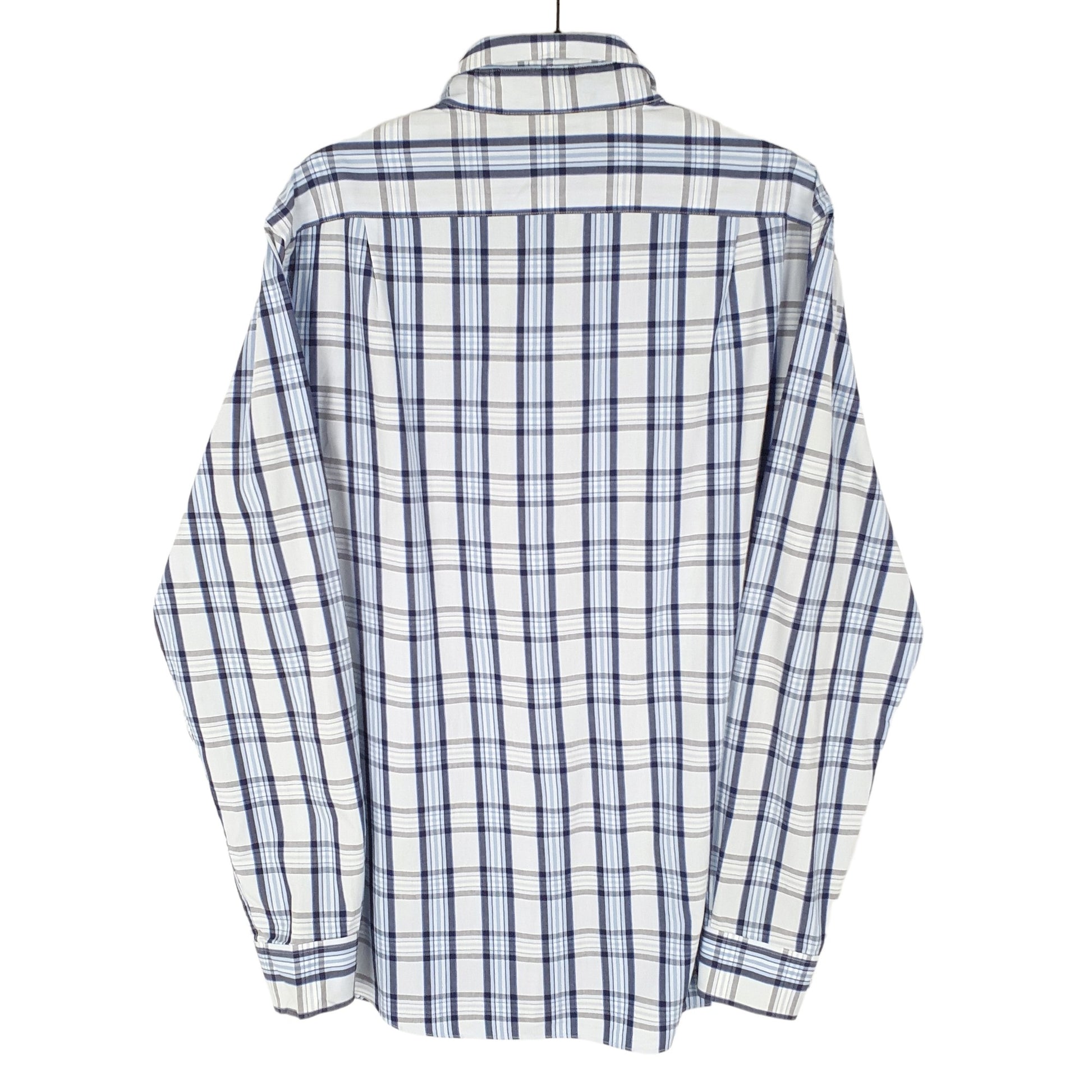 Tommy Hilfiger Long Sleeve Regular Fit Check Shirt Blue