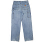Carhartt Casual Loose Fit Carpenter Jeans W32 L31 Blue