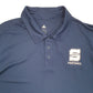 Adidas UW Stout Football Climalite Short Sleeve Polo Shirt Blue