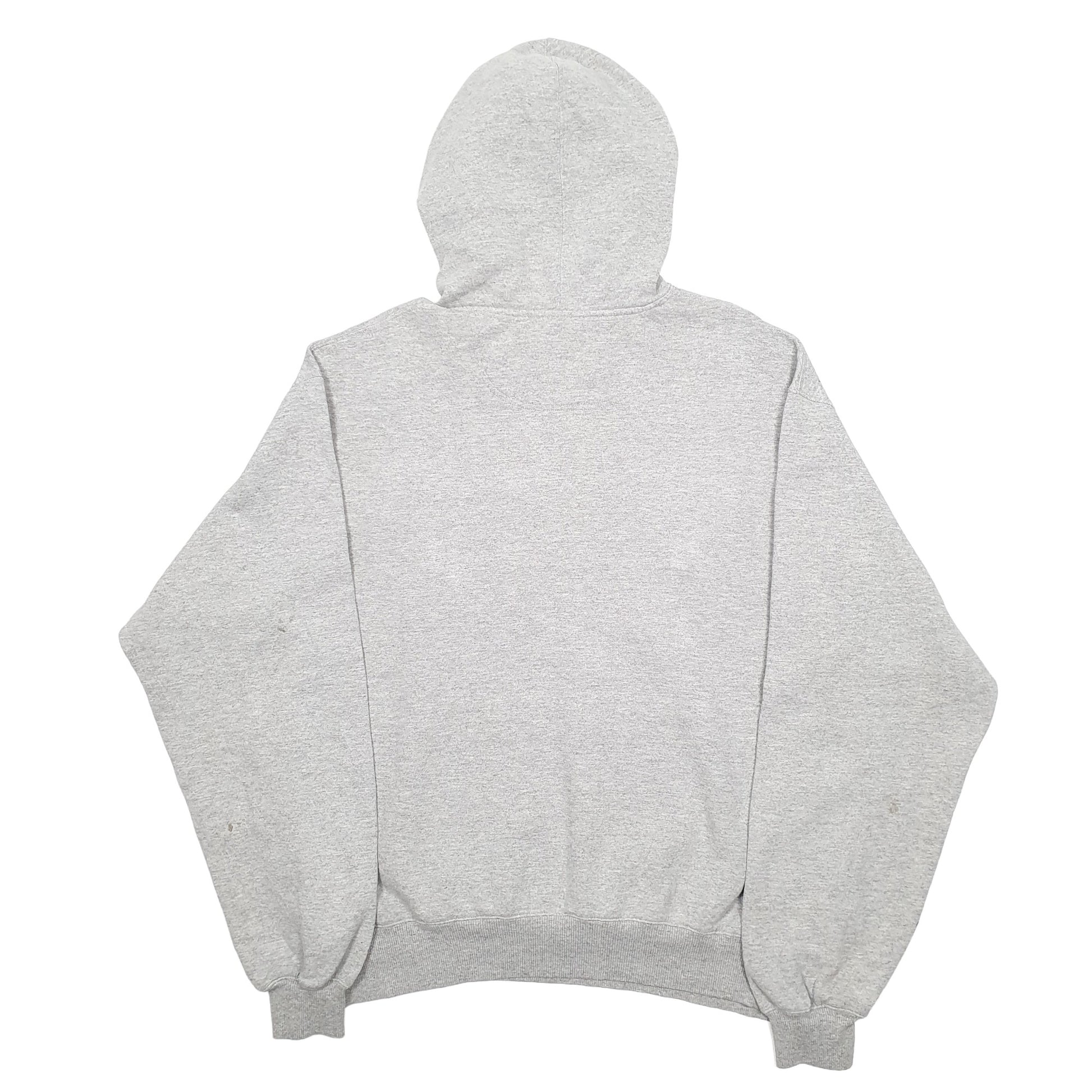 Mens Grey Champion Football Hoodie Jumper