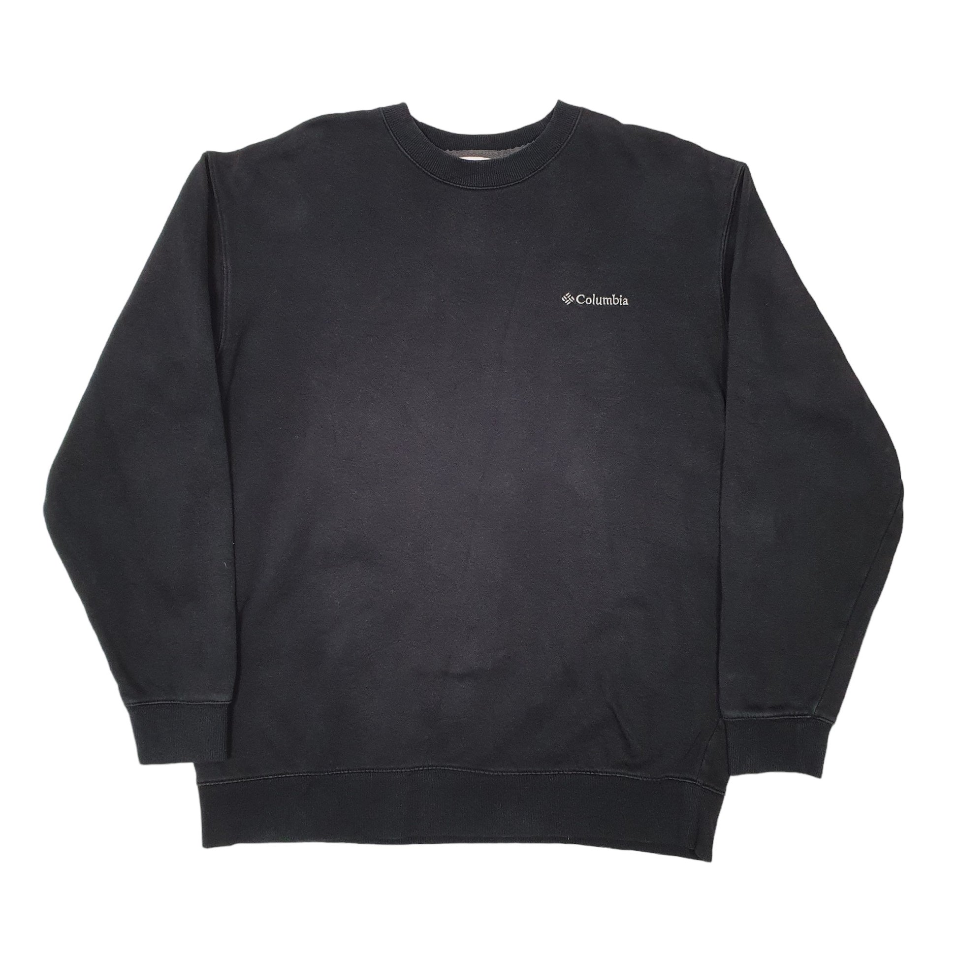 Mens Black Columbia Sportswear Sweatshirt Crewneck Jumper