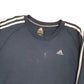 Mens Navy Adidas  Crewneck Jumper