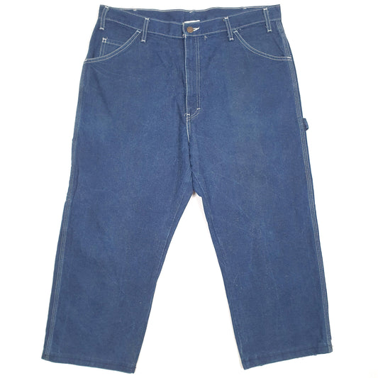 Dickies Casual Loose Fit Carpenter Jeans W36 L23 Blue