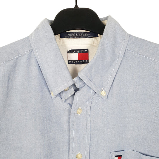 Tommy Hilfiger Long Sleeve Regular Fit Shirt Blue