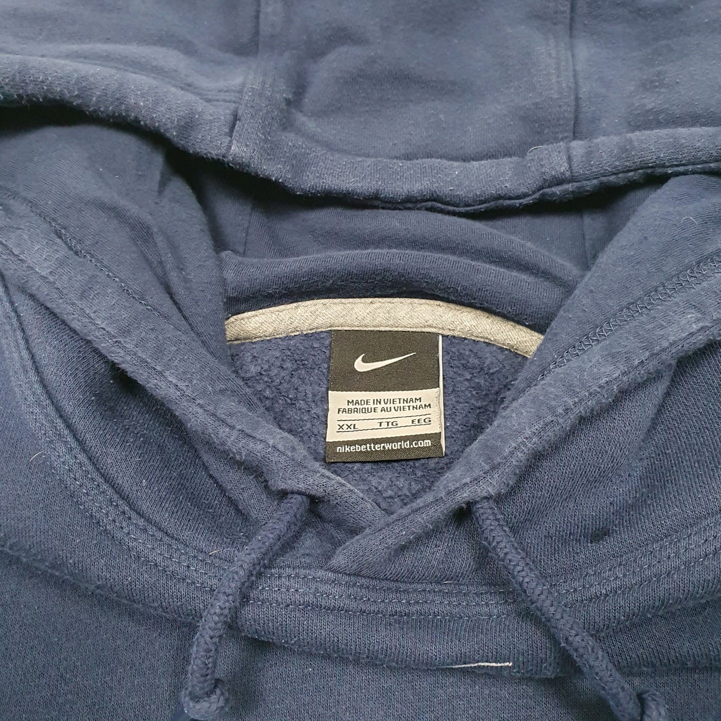 Mens Navy Nike Shawnee Soccer USA Swoosh Hoodie Jumper