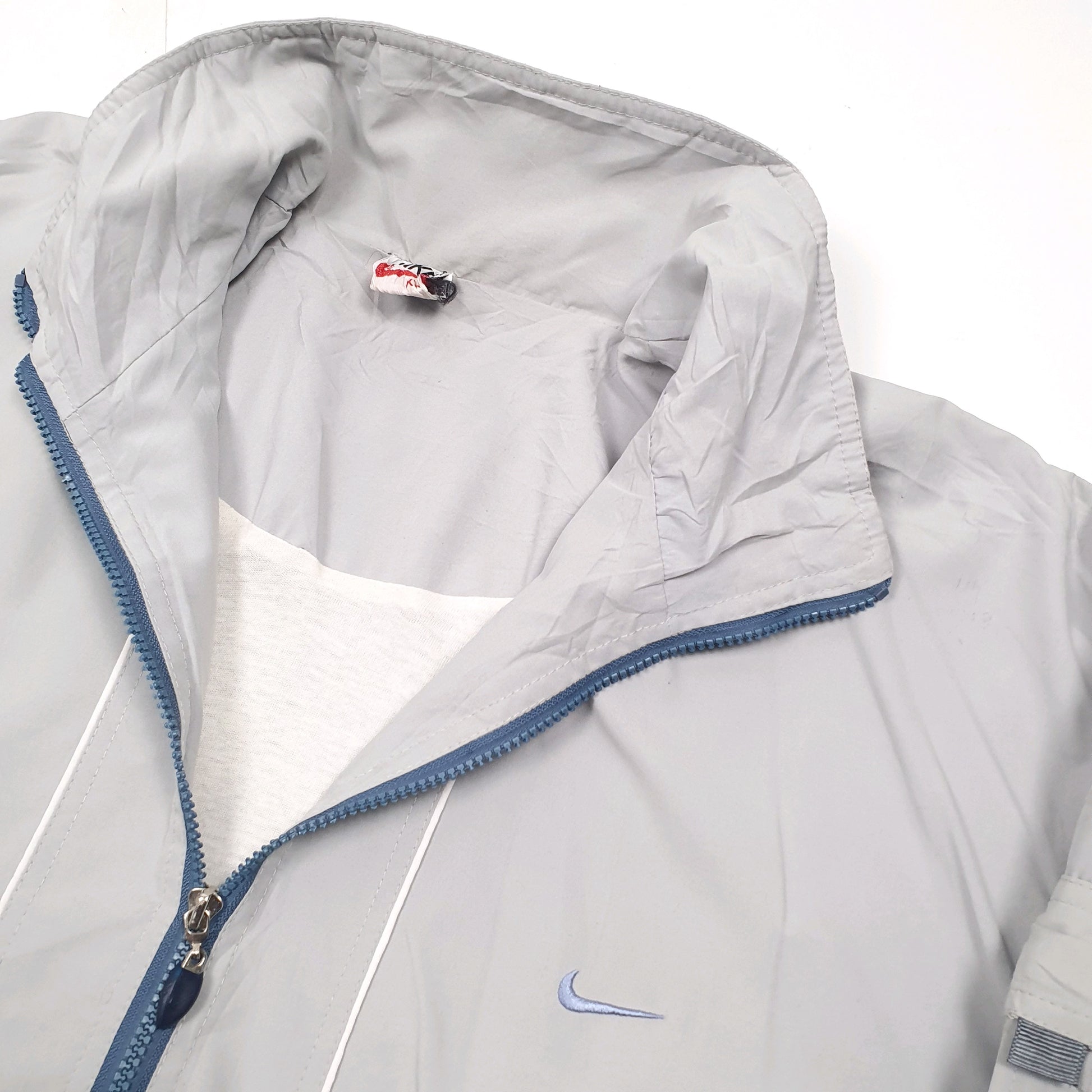 Mens Nike Spellout Bomber Jacket Blue