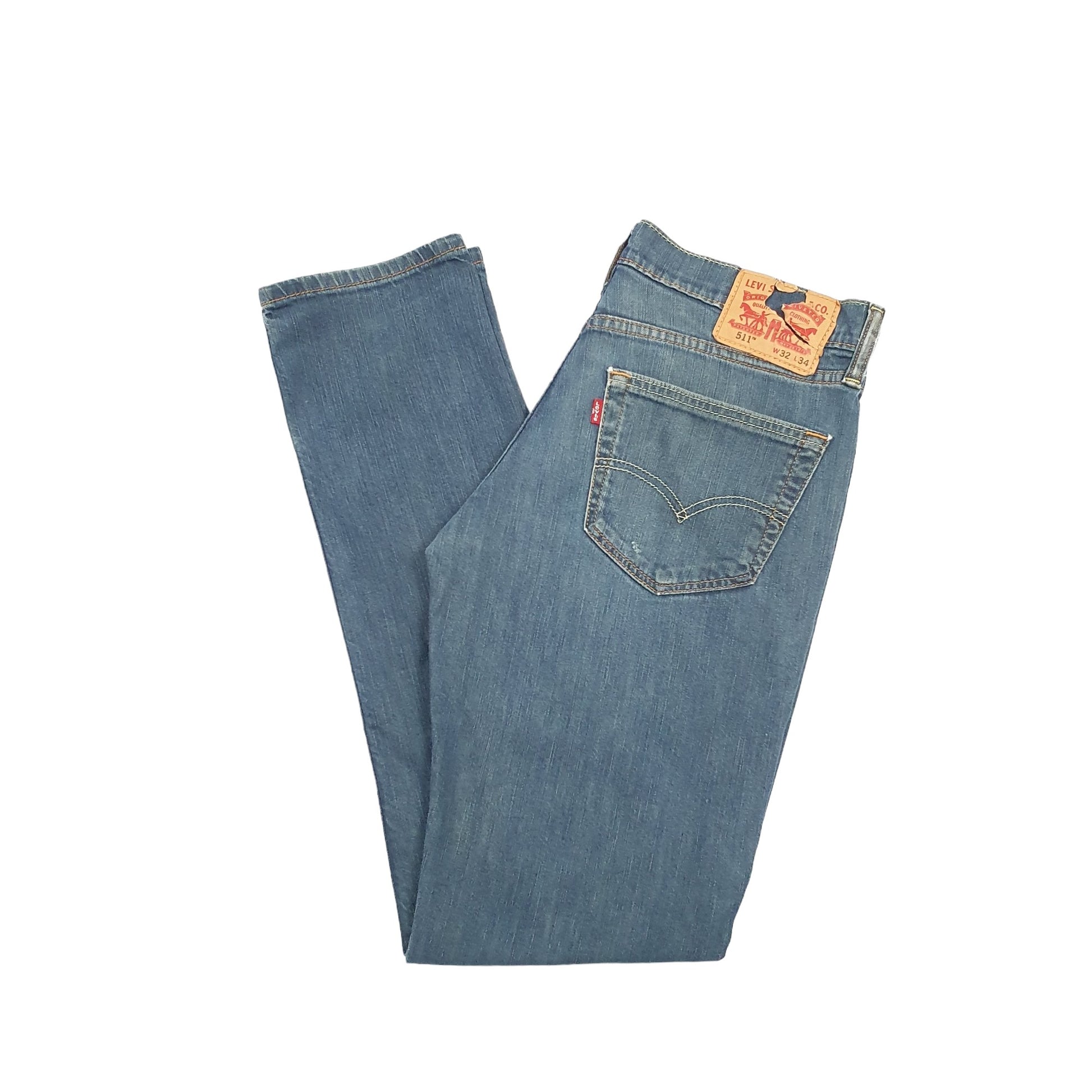 Levis 511 Slim Fit Jeans W32 L32 Blue