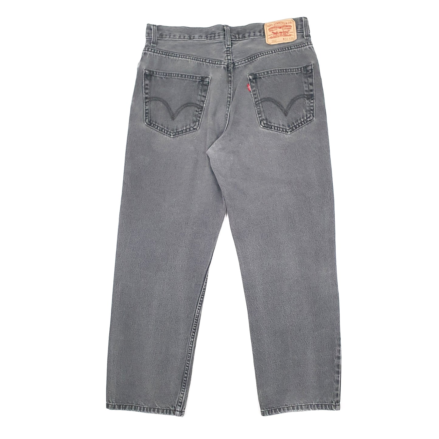 Levis 550 Relaxed Fit Jeans W33 L29 Grey