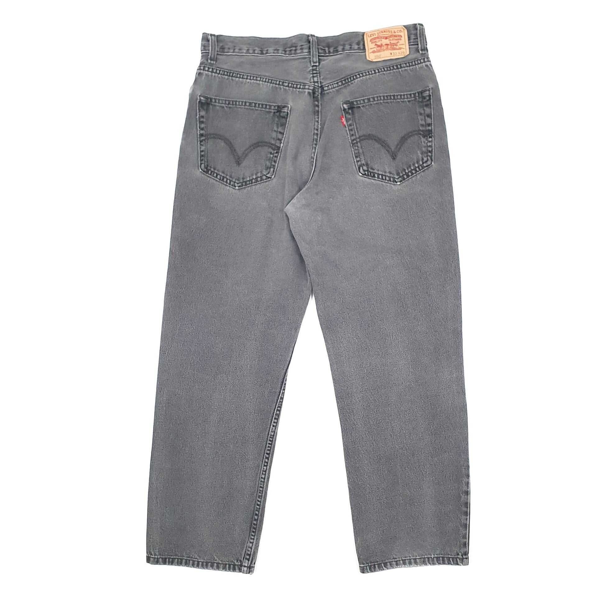 Levis 550 Relaxed Fit Jeans W33 L29 Grey