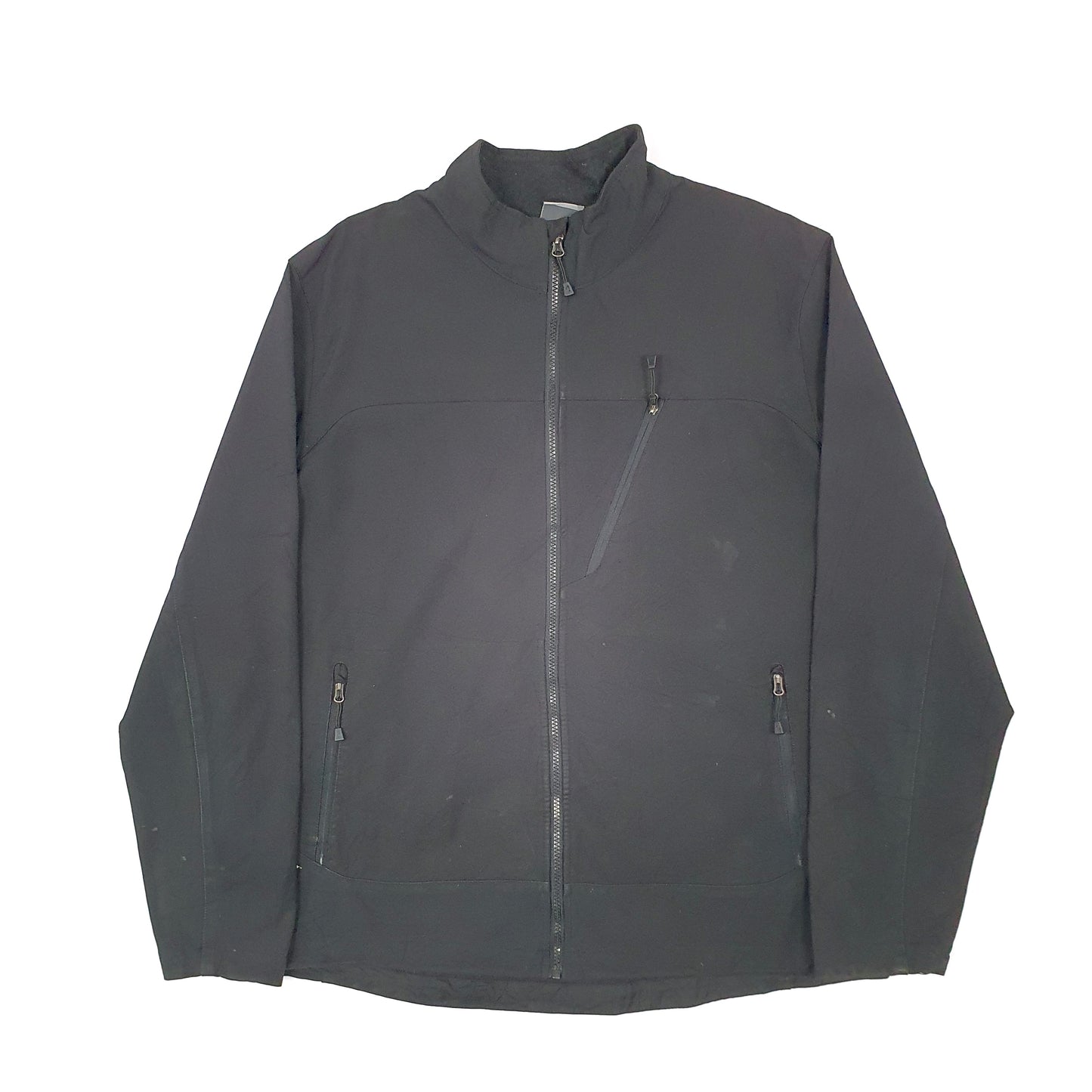 Mens Black Champion  Softshell Jacket Coat
