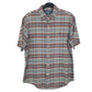 Ralph Lauren Short Sleeve Custom Fit Check Shirt Brown