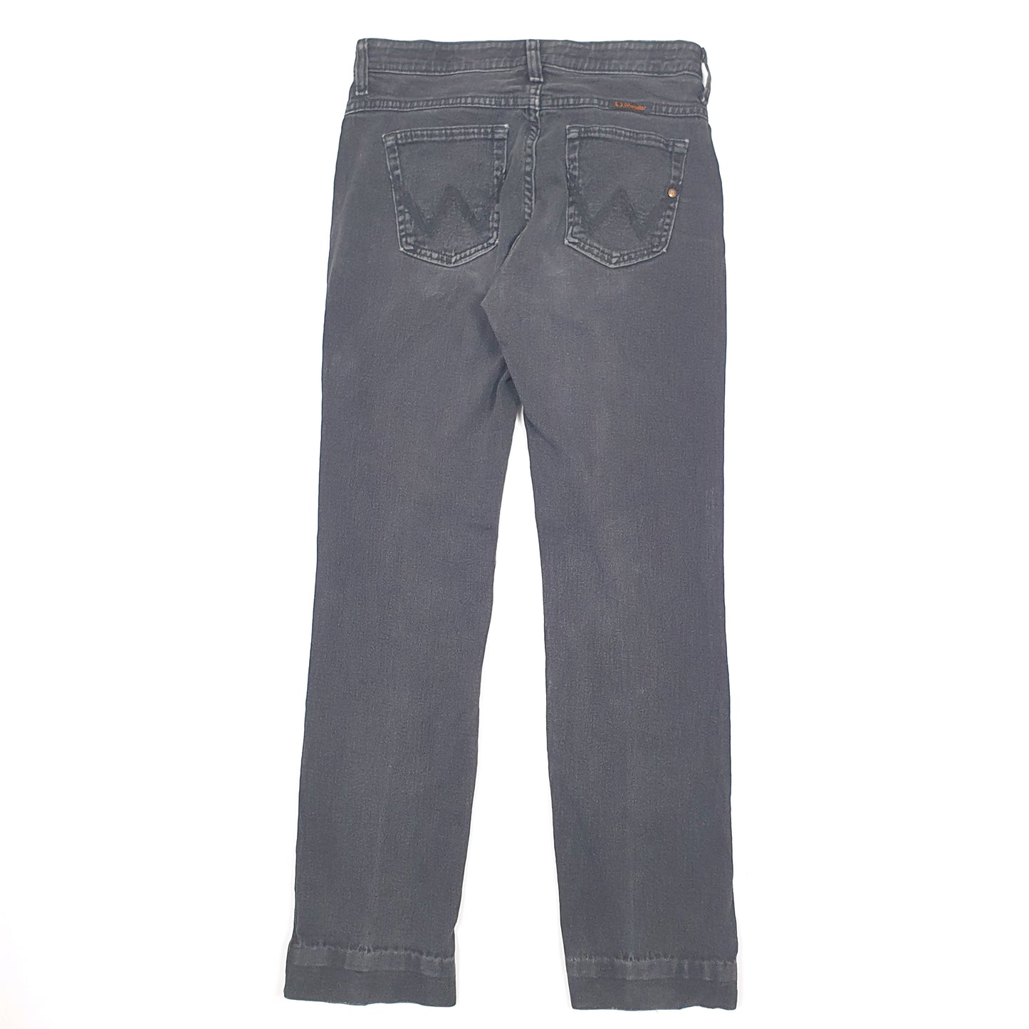 Wrangler Q Baby Regular Fit Mid Rise Jeans UK12 Black