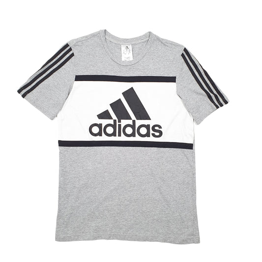 Adidas Short Sleeve T Shirt Grey