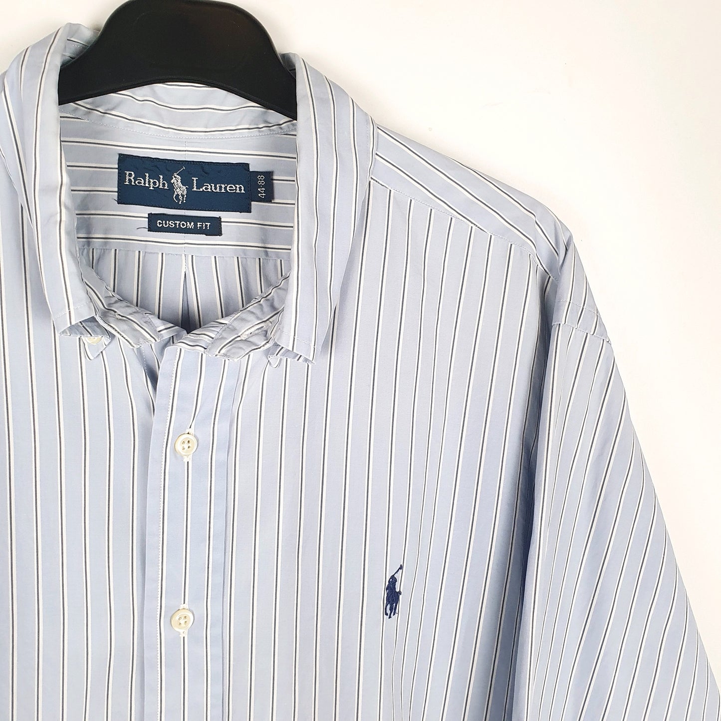 Polo Ralph Lauren Long Sleeve Custom Fit Striped Shirt