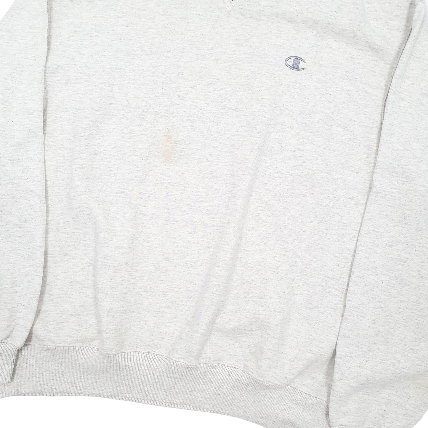 Mens Grey Champion  Crewneck Jumper