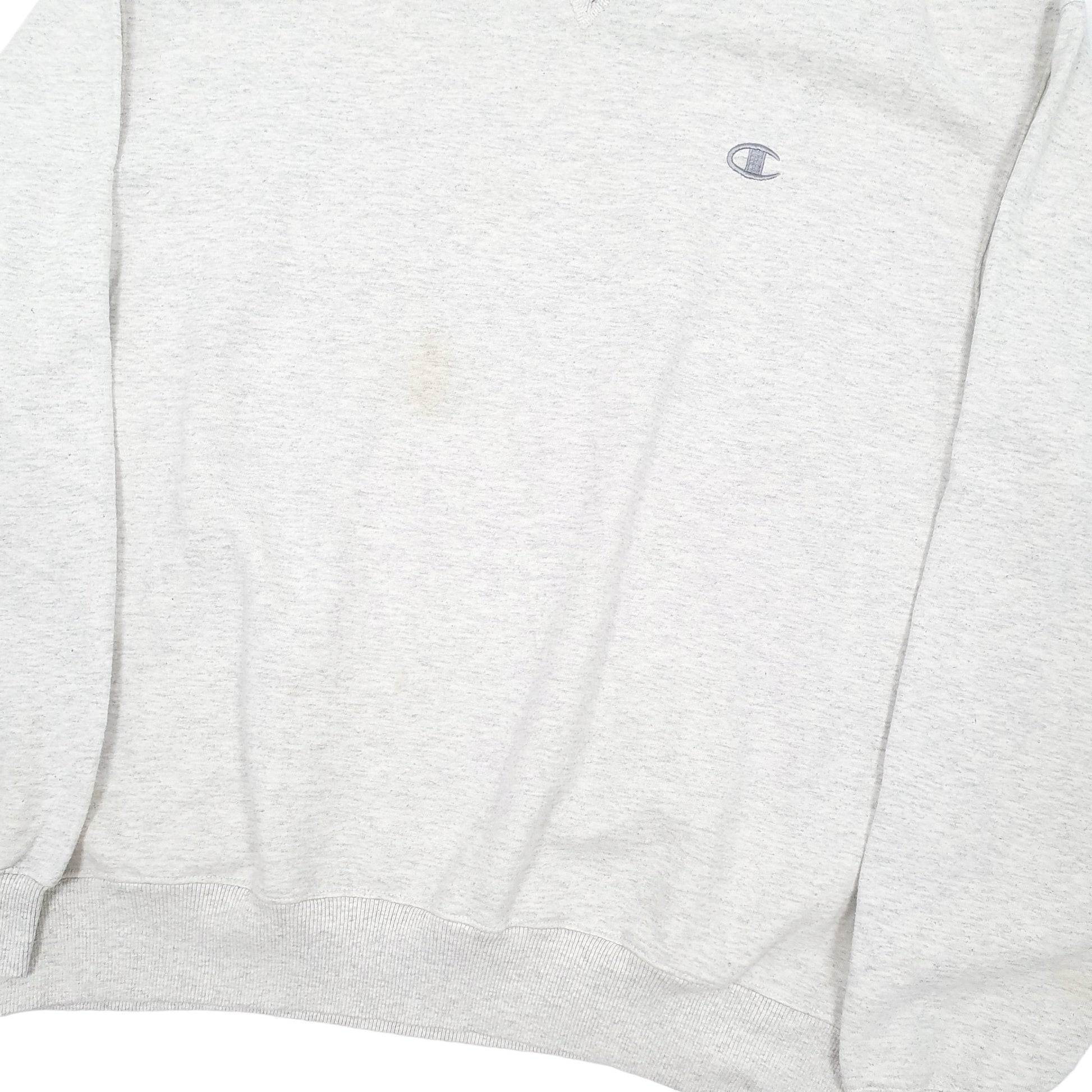 Mens Grey Champion  Crewneck Jumper