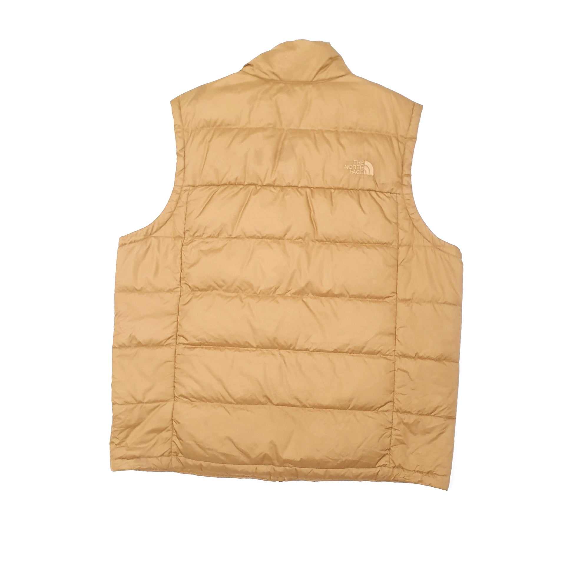 Mens Brown The North Face Gilet 550  Coat