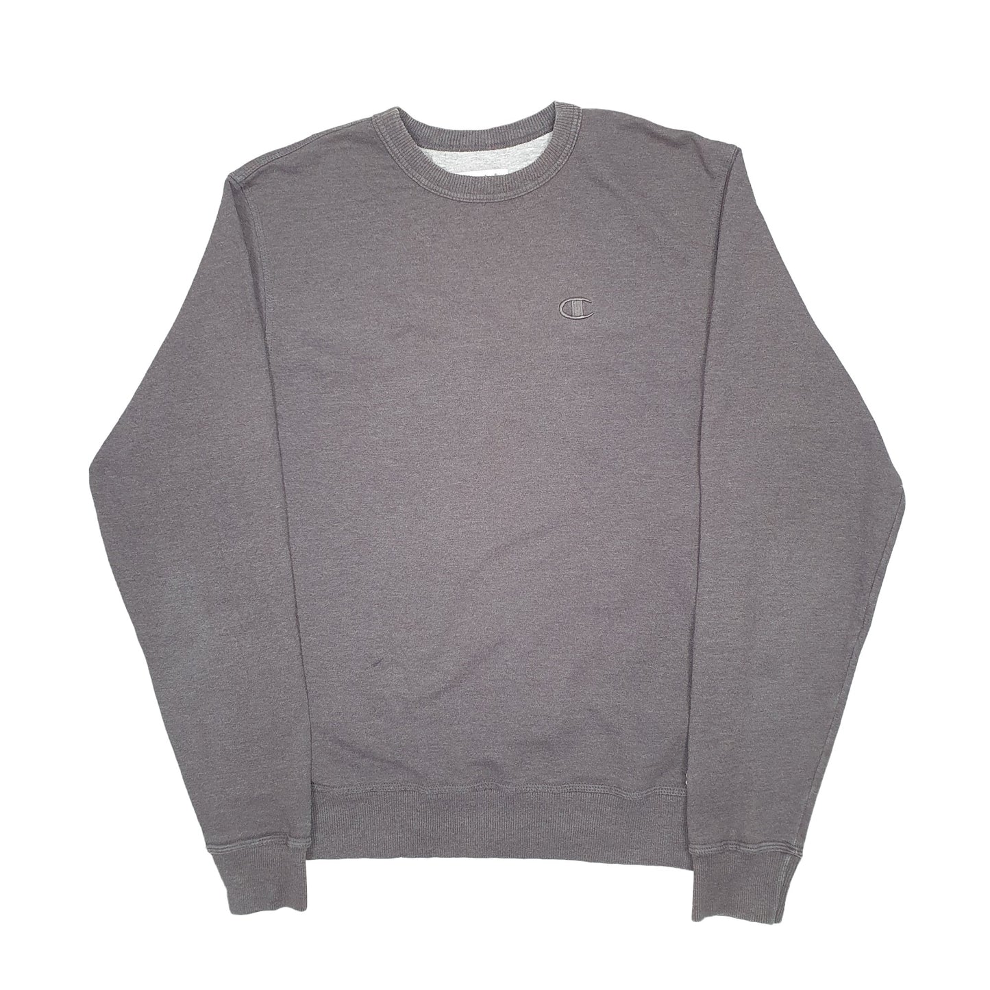 Mens Grey Champion  Crewneck Jumper