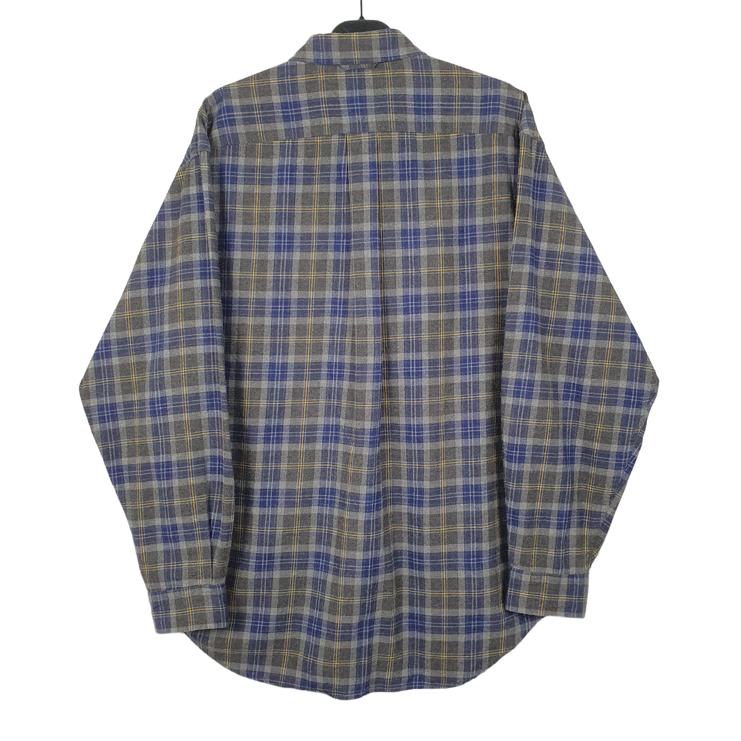 Tommy Hilfiger Long Sleeve Regular Fit Check Shirt Blue