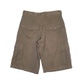 Mens Khaki Burnside  Cargo Shorts