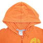 Womens Orange Nike Spellout Hoodie Jumper