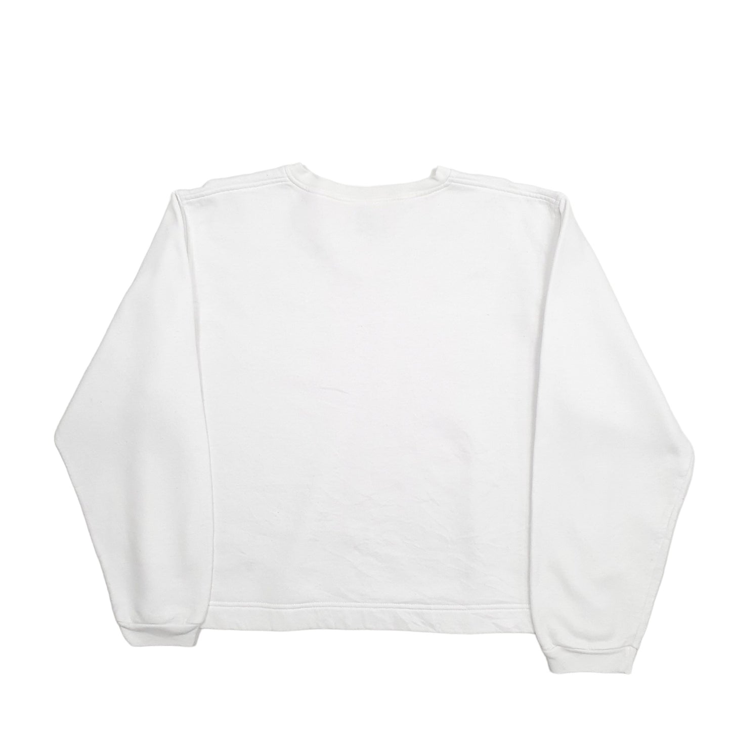 Womens White Champion  Crewneck Jumper