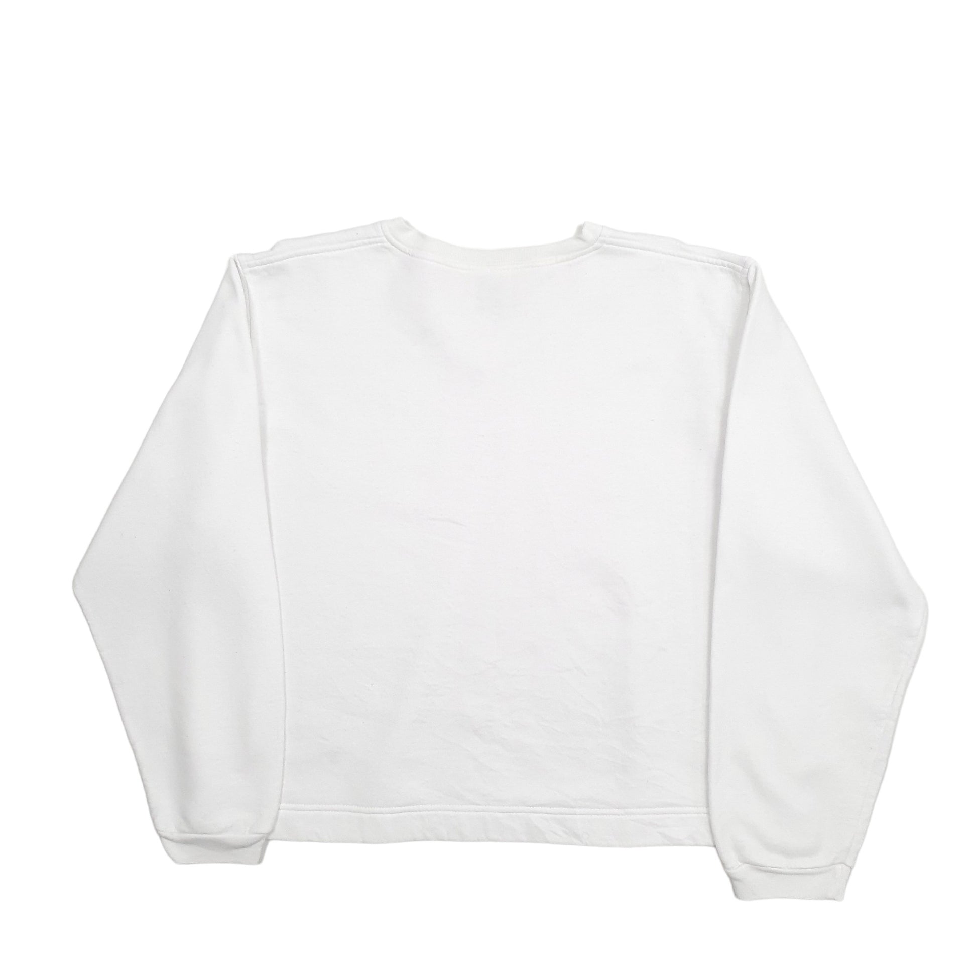 Womens White Champion  Crewneck Jumper